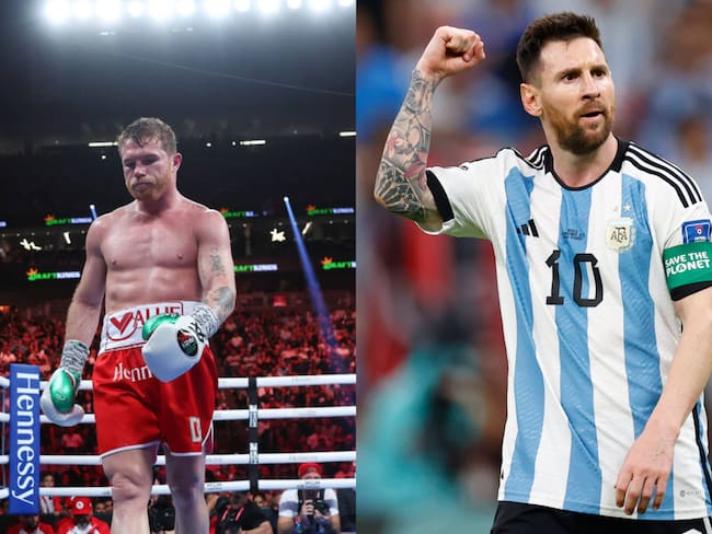 El “Canelo” Álvarez armó la polémica contra Messi y estos famosos se han metido a calentar el debate