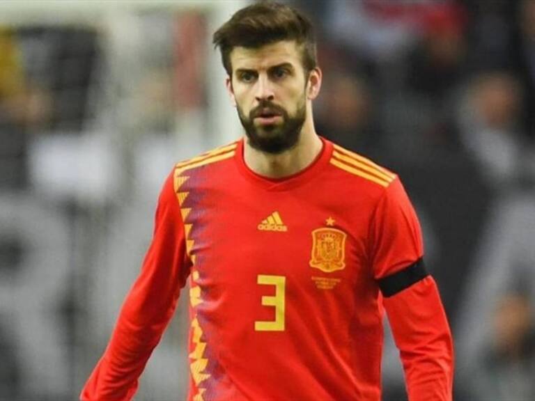 Gerard Pique Selección Española. Foto: W Deportes