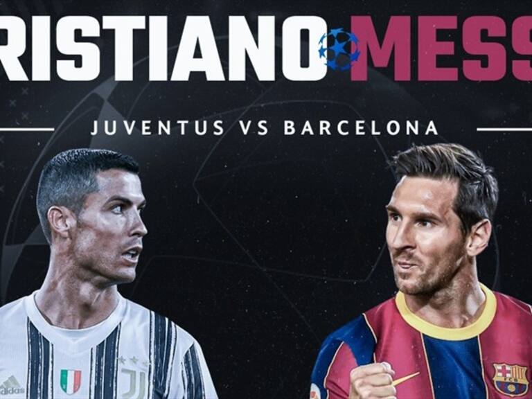 Cristiano vs Messi en Champions. Foto: W Deportes