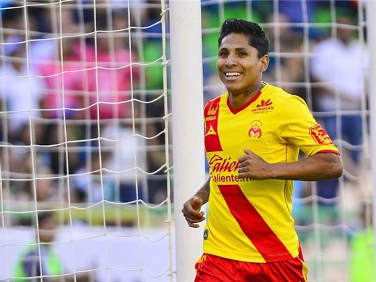 Raúl Ruidíaz festejando un gol. Foto: Getty Images