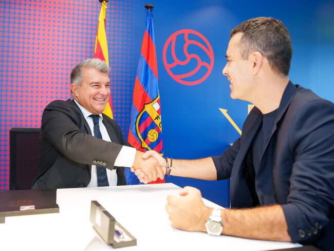 Rafael Márquez es presentado como nuevo DT del Barcelona B