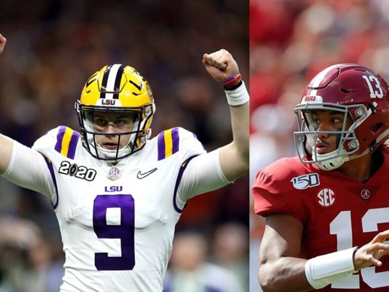 Joe Burrow y Tua Tagovailoa. Foto: Getty Images