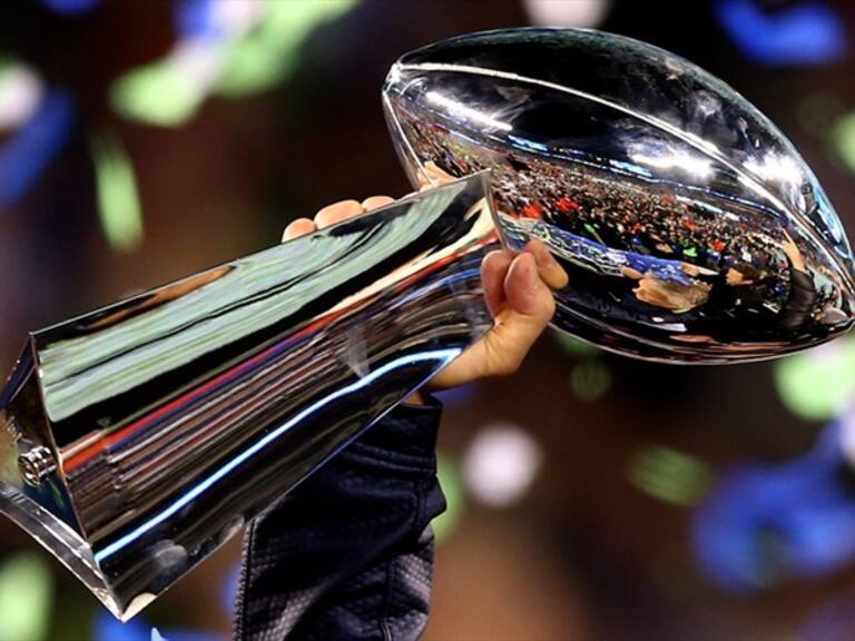 Trofeo Super Bowl. Foto: Getty images