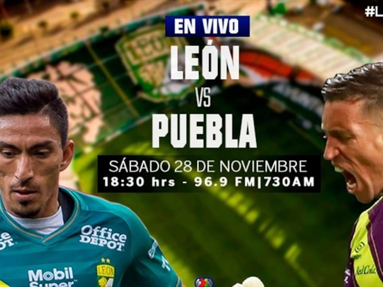 León vs Puebla. Foto: Wdeportes