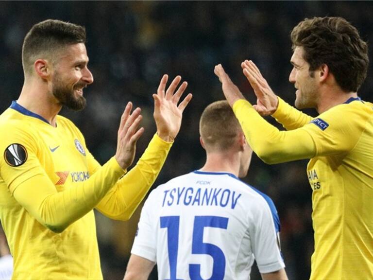 El Chelsea avanzó en la Europa League . Foto: Getty Images