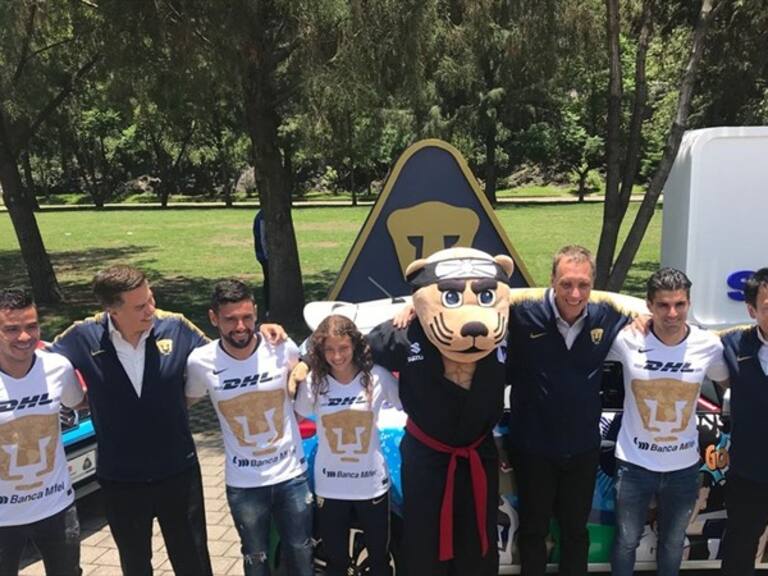 Pumas presentó a nuevo patrocinador. Foto: W Deportes
