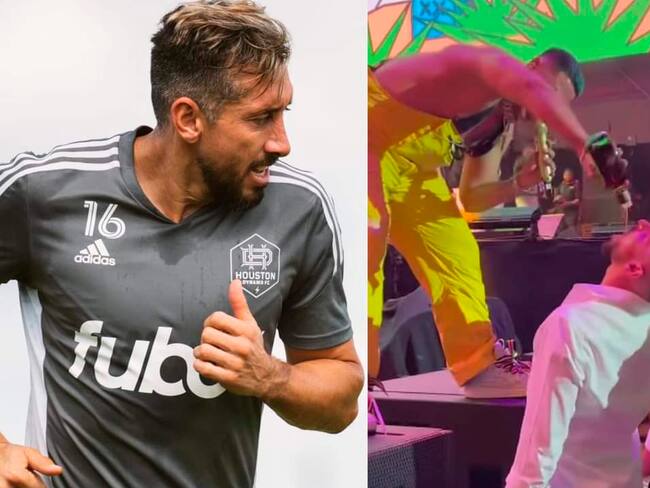 Héctor Herrera, con alcohol en concierto de Grupo Firme, mientras su equipo va último en la MLS