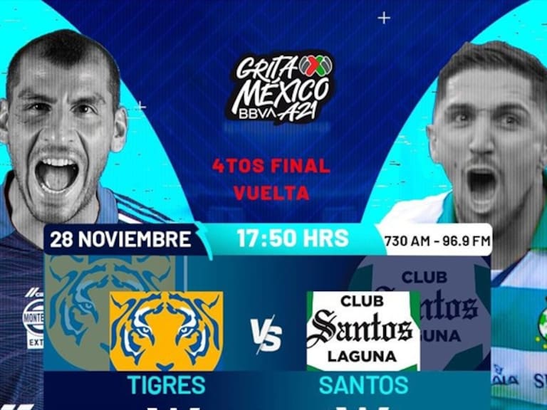 Tigres vs Santos . Foto: wdeportes