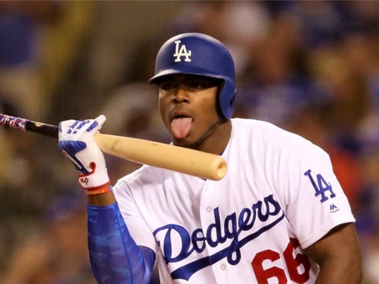 Yasiel Puig Dodgers. Foto: Getty Images
