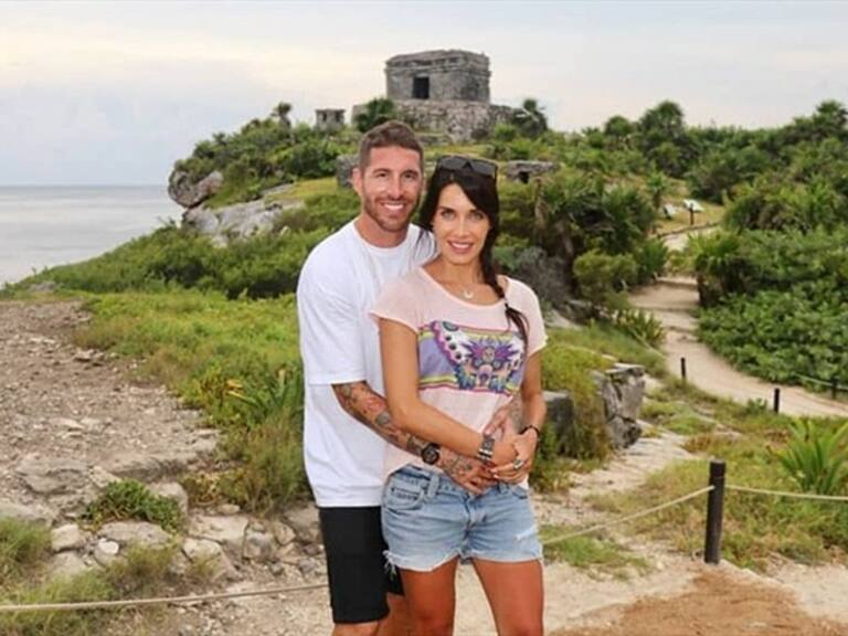 Sergio y Pilar en Tulum. Foto: W Deportes