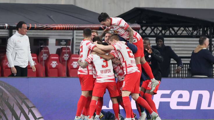 Leipzig pegó primero ante el Rangers en la Semifinal de EL