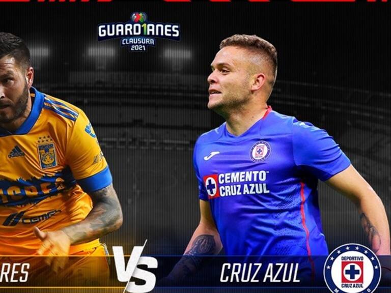 Tigres vs Cruz Azul . Foto: Wdeportes