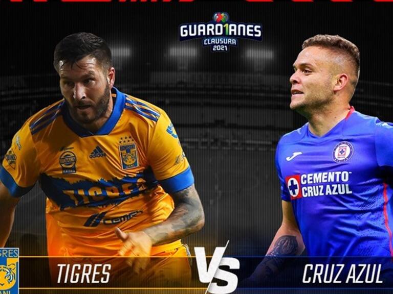 Tigres vs Cruz Azul . Foto: Wdeportes