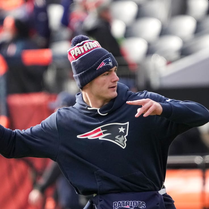 Drake Maye habla sobre su recuperación tras la lesión en el hombro