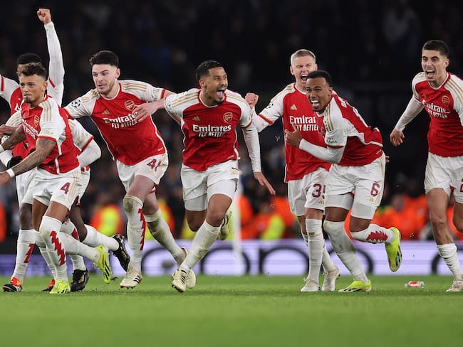Arsenal y su agónica clasificación a Cuartos de Final de Champions League en tanda de penaltis