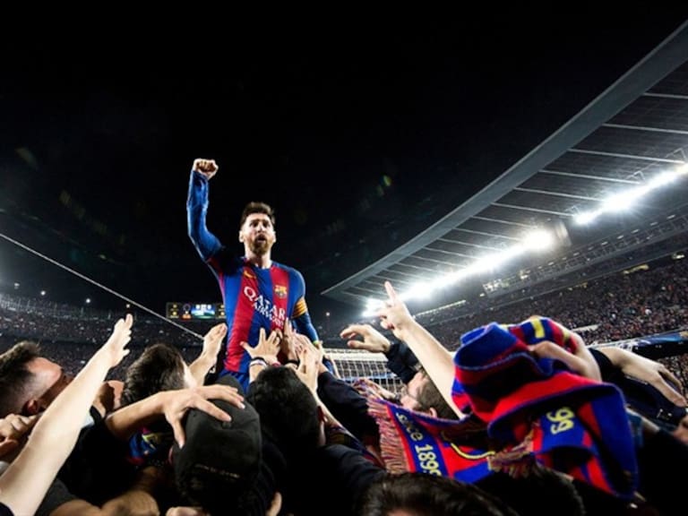 Messi, Barcelona remontada al PSG 2017. Foto: Santiago Garcés (FC Barcelona)