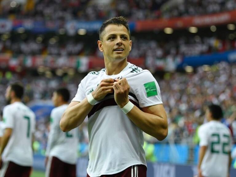 Chicharito Hernández. Foto: W Deportes