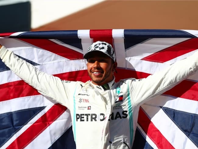 Lewis Hamilton campeón de la Fórmula 1 por sexta ocasión