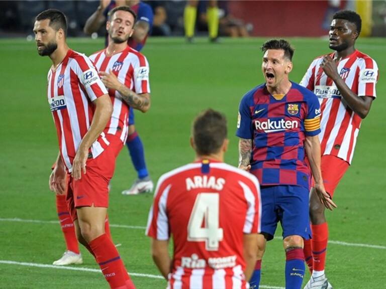Barcelona empató frente al Atlético de Madrid . Foto: Getty Images