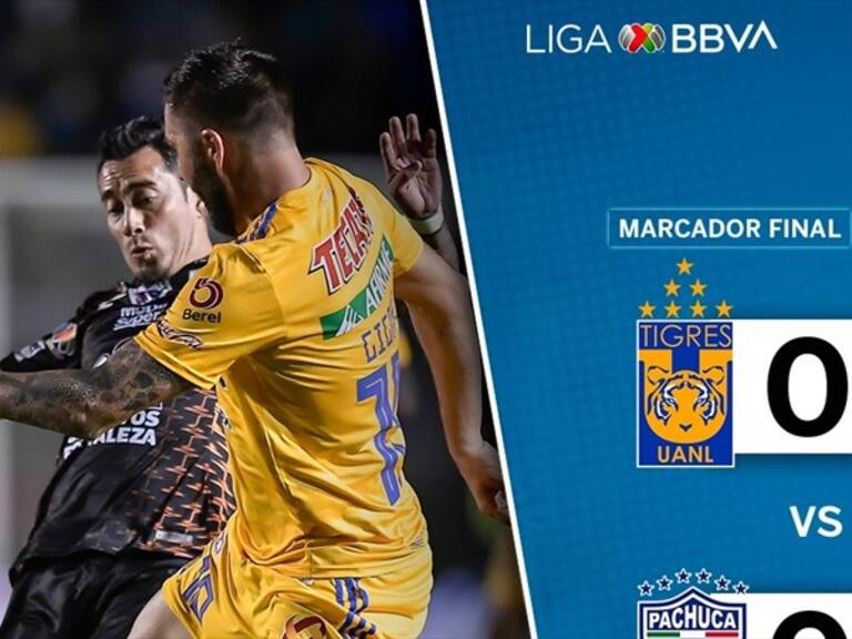 Tigres vs Pachuca. Foto: W Deportes