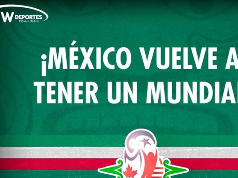 México, Estados Unidos y Canadá organizarán la Copa del Mundo. Foto: W Deportes