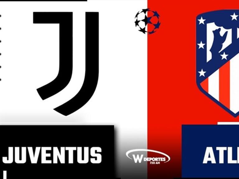 Juventus vs Atlético. Foto: WDeportes
