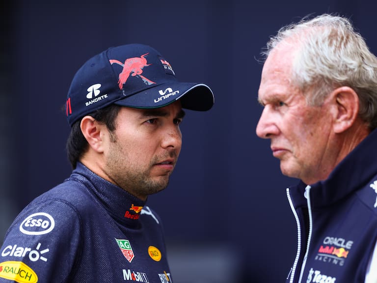 Helmut Marko hablara seriamente con Checo Pérez