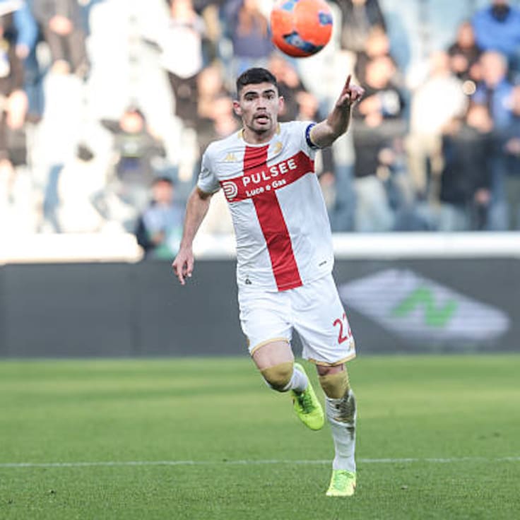Genoa de Johan Vásquez queda eliminado de la Coppa Italia tras goleada del Atalanta