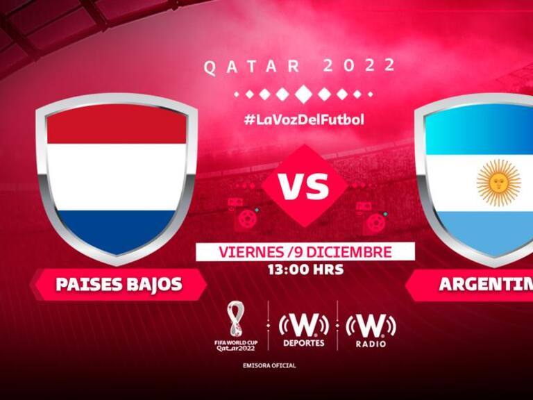 Países Bajos vs Argentina, en vivo