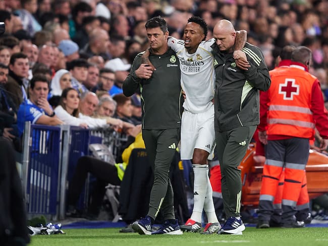 Real Madrid perderá a Éder Militão por cuatro meses: Continúa el hospital Merengue