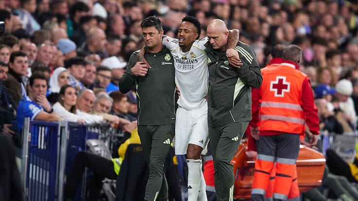 Real Madrid perderá a Éder Militão por cuatro meses: Continúa el hospital Merengue