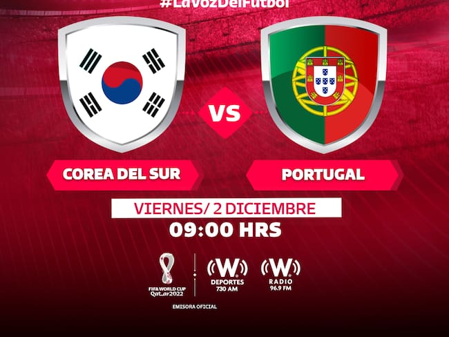 Corea del Sur vs Portugal: En VIVO y en directo online, Jornada 3, Fase de Grupos, Mundial de Qatar 2022