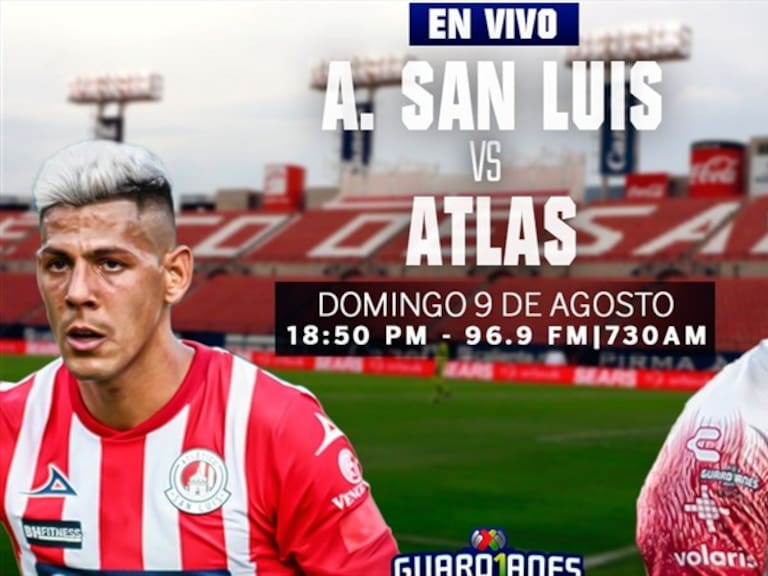 San Luis vs Atlas. Foto: W Deportes