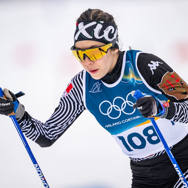 Regina Martínez hace historia para México en el esquí de fondo de los Juegos Olímpicos de Invierno