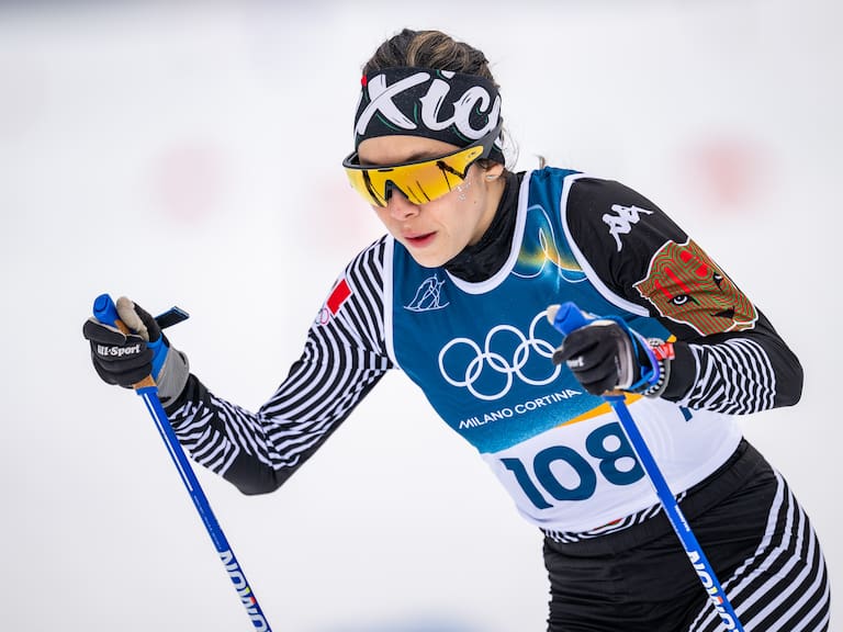 Regina Martínez hace historia para México en el esquí de fondo de los Juegos Olímpicos de Invierno