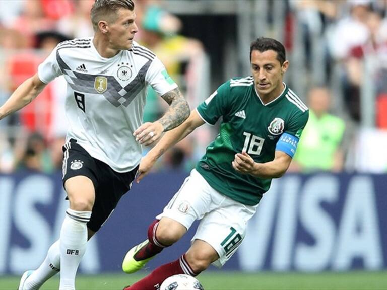 Alemania vs México. Foto: W Deportes