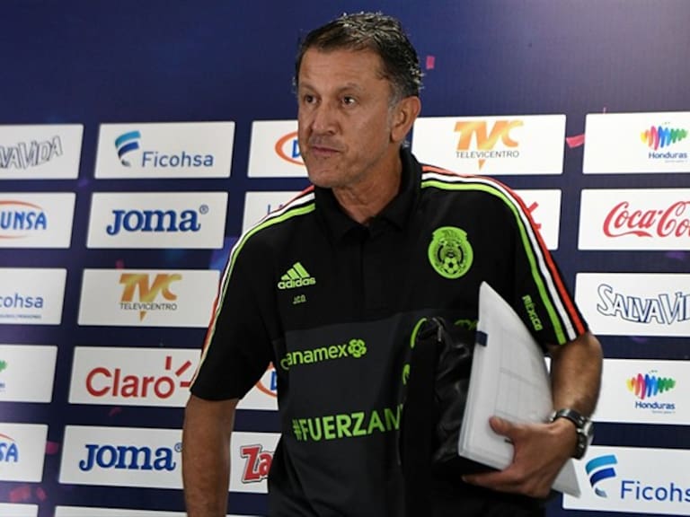 Juan Carlos Osorio en una conferencia de prensa. Foto: Getty Images