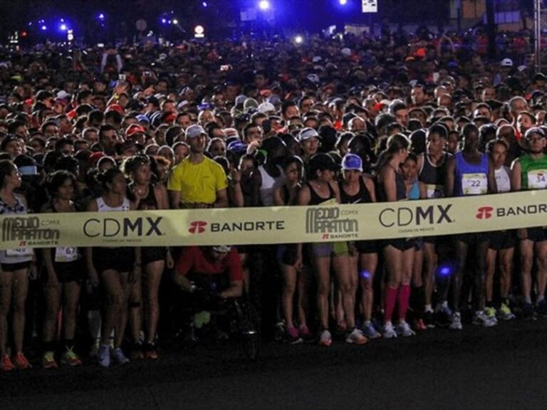 Maratón CDMX . Foto: Twitter
