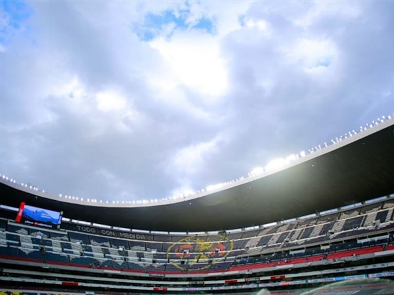 El Estadio Azteca será el único en abrir por completo. Foto: Getty