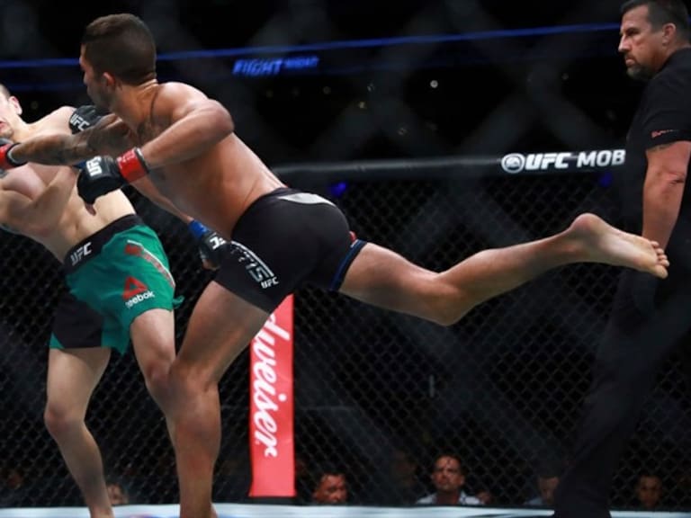 Peleadores en UFC México. Foto: Getty Images