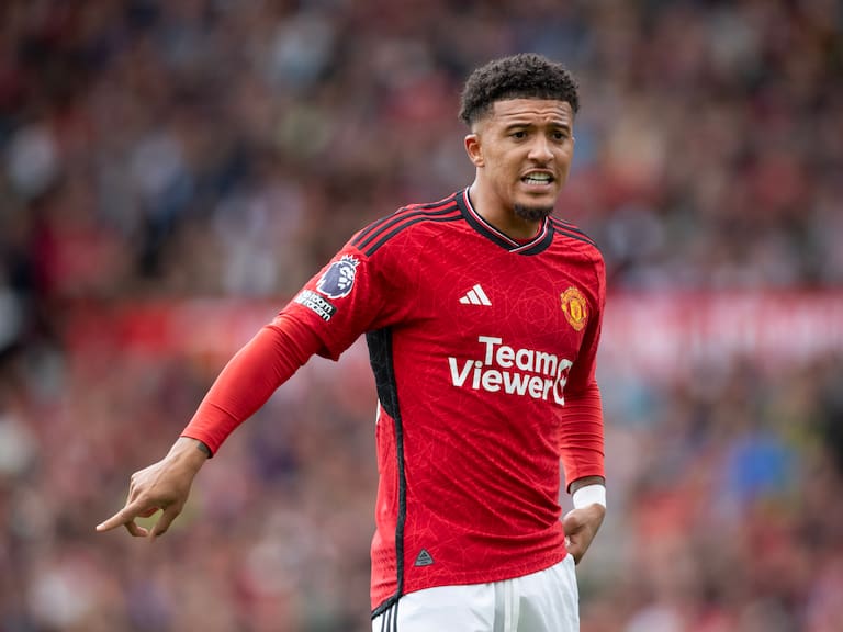 Jadon Sancho fue excluido del Manchester United por problemas de indisciplina