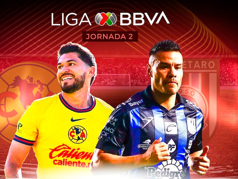 América VS Querétaro en vivo Liga MX Jornada 2
