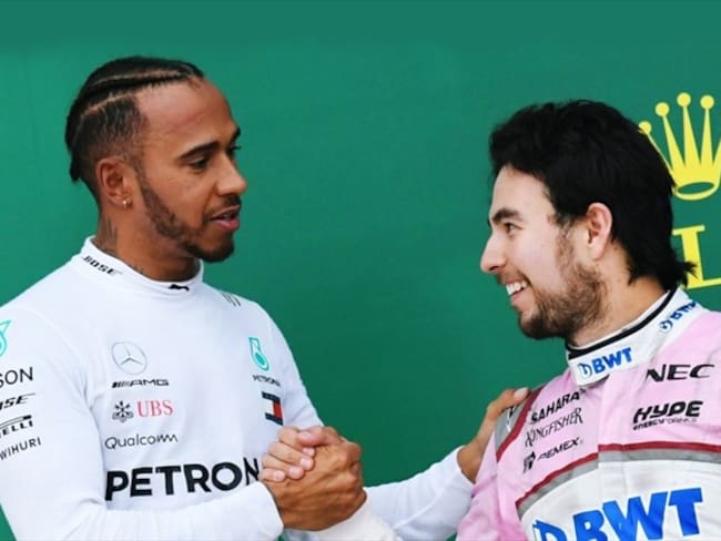 Checo y Hamilton, pilotos con un distintivo único en la campaña de Fórmula Uno