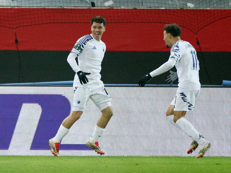 Rodrigo Huescas marca su primer gol con Copenhague y le da la victoria a su equipo en la UEFA Conference League