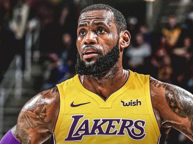 LeBron James nuevo jugador de los Lakers. Foto: W Deportes