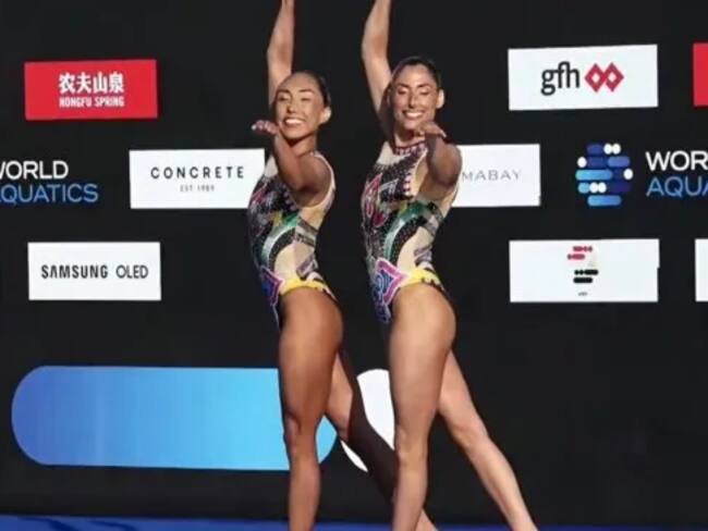 Natación artística: mexicanas se llevan otro oro en la Copa del Mundo; ganaron la competencia de Dueto Libre