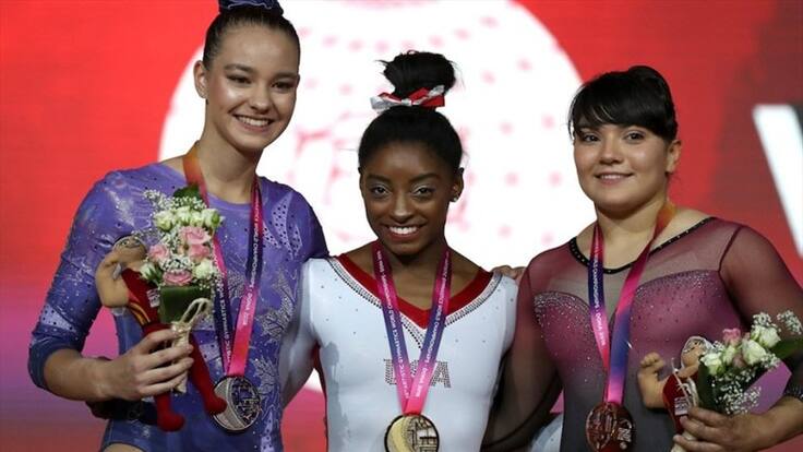 Alexa Moreno hace historia en la gimnasia artística