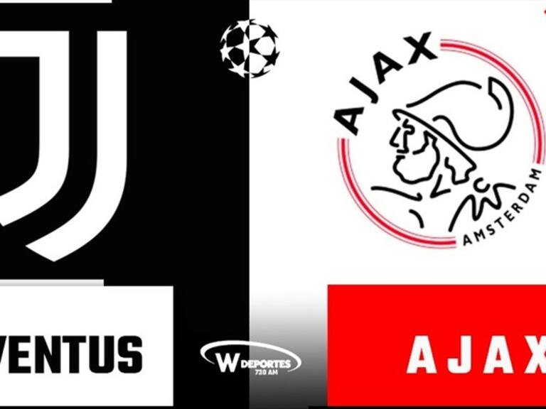 Juventus vs Ajax. Foto: WDeportes