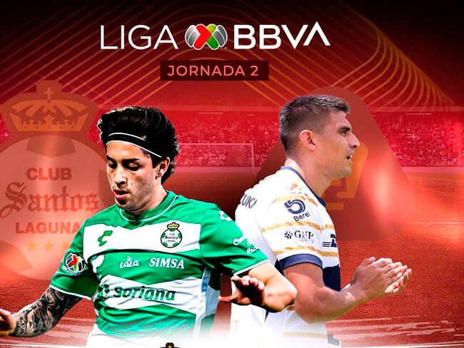 Santos vs Pumas: EN VIVO, a qué hora y dónde ver el juego, Jornada 2 Liga MX
