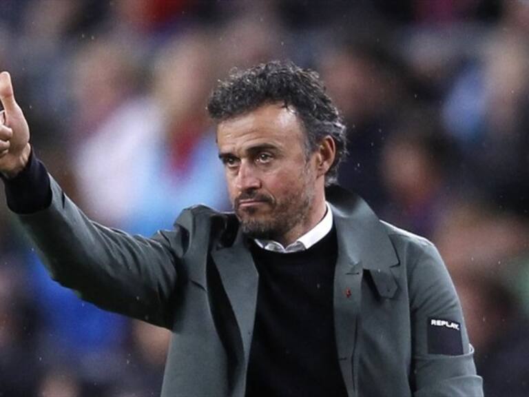 Luis Enrique . Foto: W Deportes